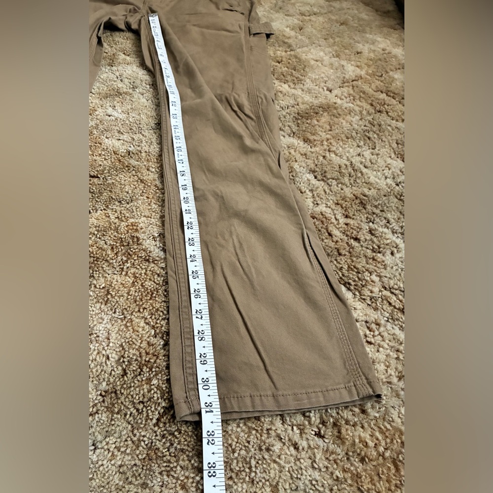 Carhartt Org. Fit Work Pants, Sz. 8, 5 Pocket Style/Side Pockets/Hammer Loop - Picture 11 of 11